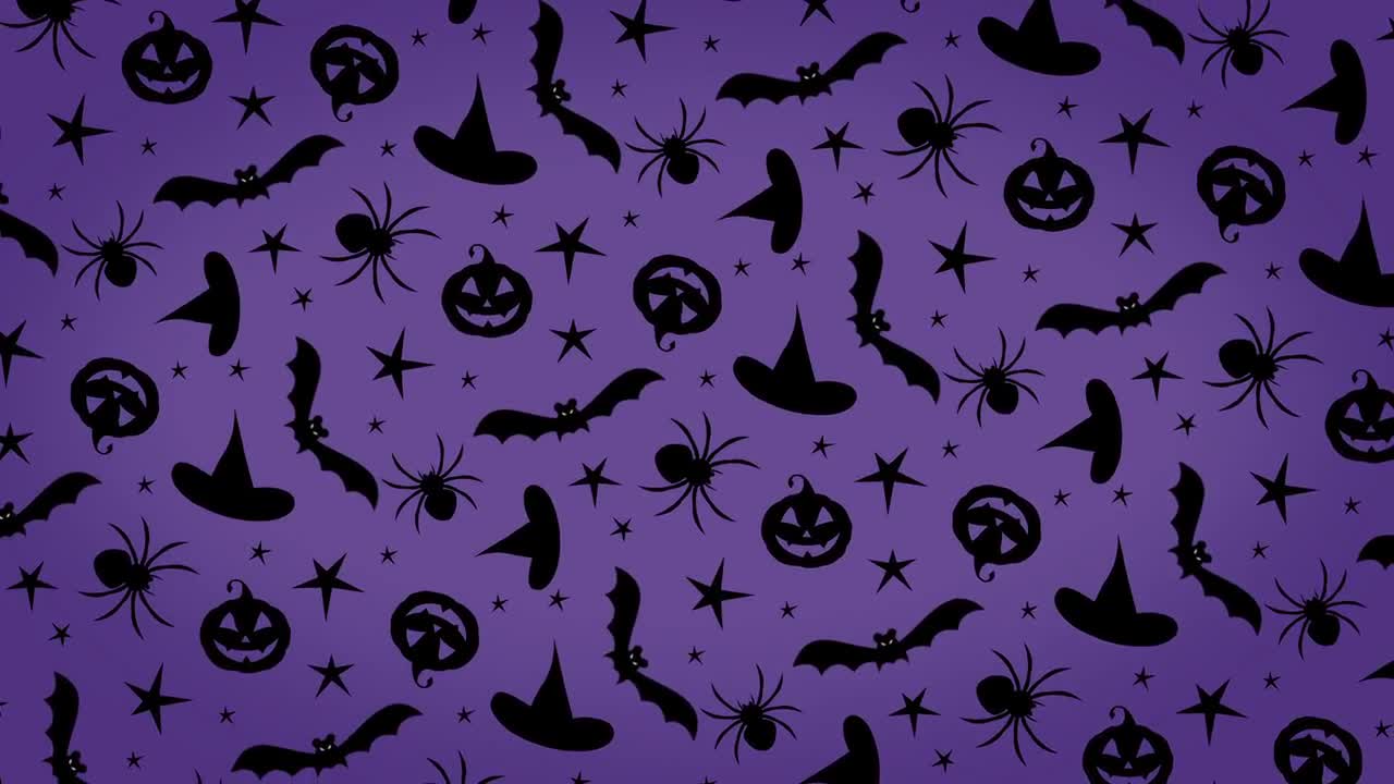 Purple Halloween Wallpapers on WallpaperDog