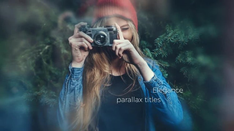 Cinematic Parallax Titles - After Effects Templates ...