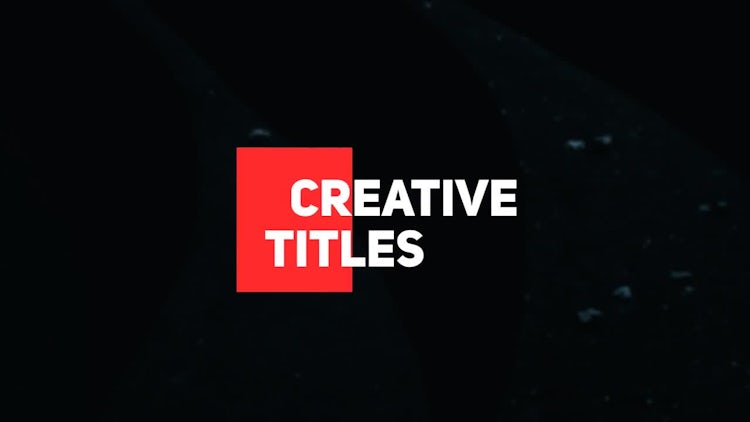 Simple Titles: After Effects Templates