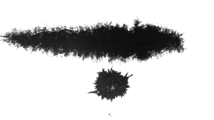 Ink Blot 07: Stock Video