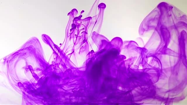 Ink Drop In Water: Stock Video