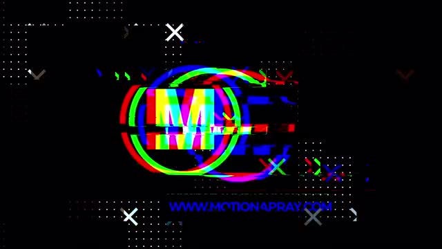 Glitch Logo Pack: After Effects Templates