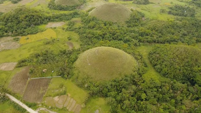 Video of the Chocolate Hills in the Philippines