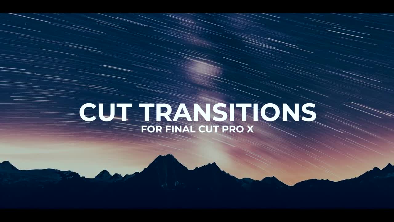 final cut pro transitions presets