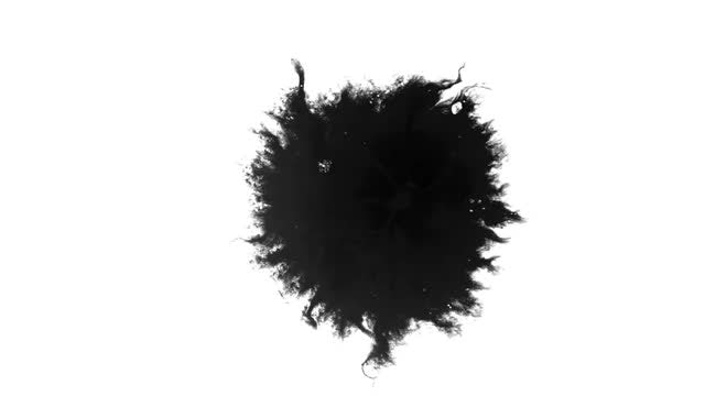 Ink Blot 09: Stock Video
