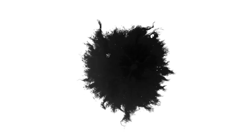 Ink Blot 09: Stock Video