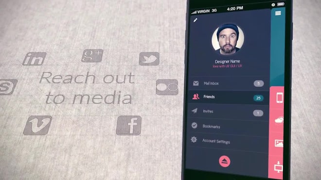 Download 3d Phone App Promo After Effects Templates Motion Array