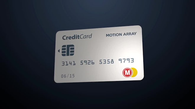 Credit Card Rotate Loop - After Effects Templates | Motion Array