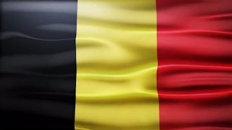 Belgium Flag: Motion Graphics