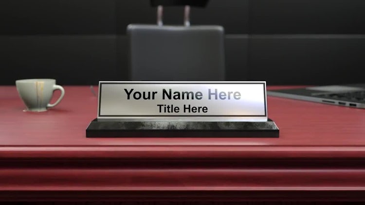 Name Plate Intro - After Effects Templates | Motion Array