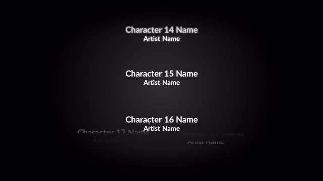 End Credits Film Titles Premiere Pro Templates Motion Array