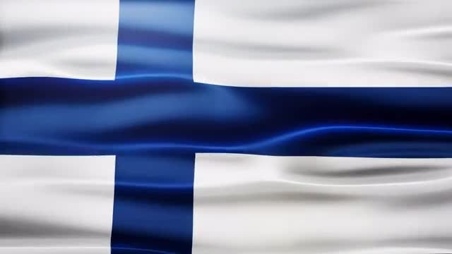 Finland Flag: Stock Motion Graphics
