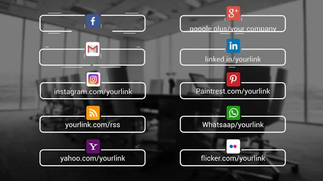 Social Media Lower Thirds