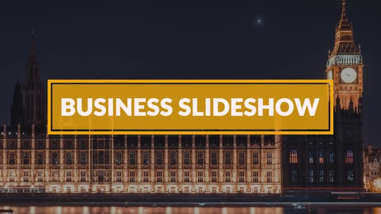 Business Slideshow: After Effects Templates