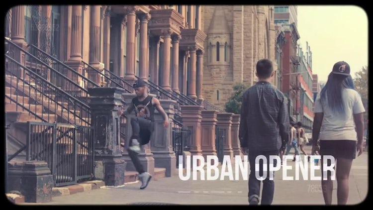 Urban Opener: Premiere Pro Templates
