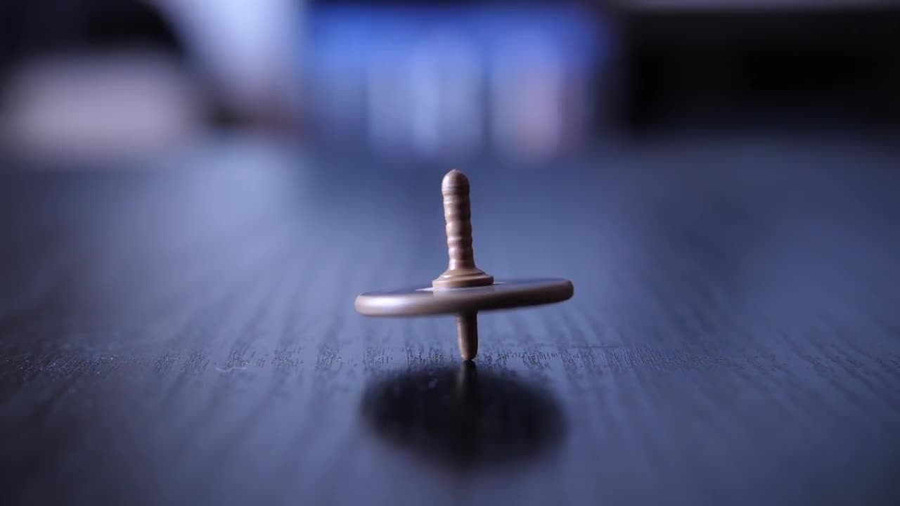 Spinning Top Stock Video Motion Array