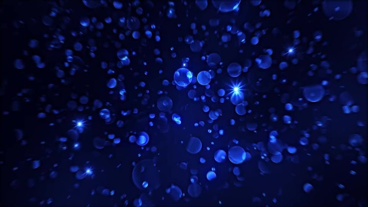 Blue Particles Background Stock Motion Graphics Motion Array