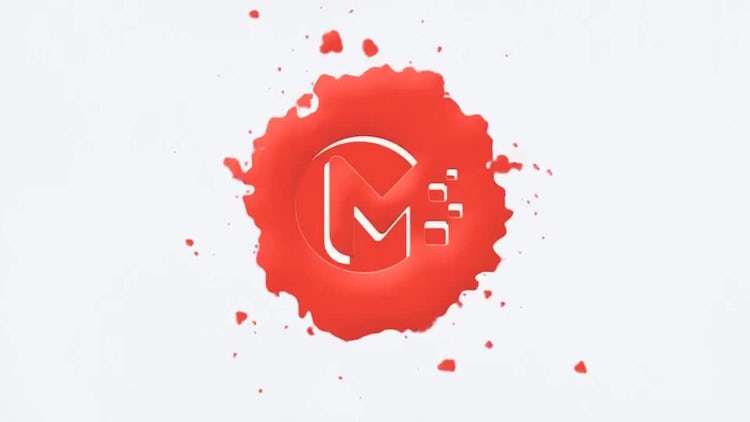 Paint Drops Logo: After Effects Templates