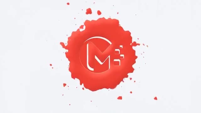 Paint Drops Logo: After Effects Templates