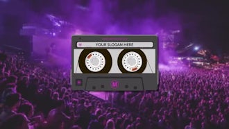 Tape Logo Opener: Premiere Pro Templates