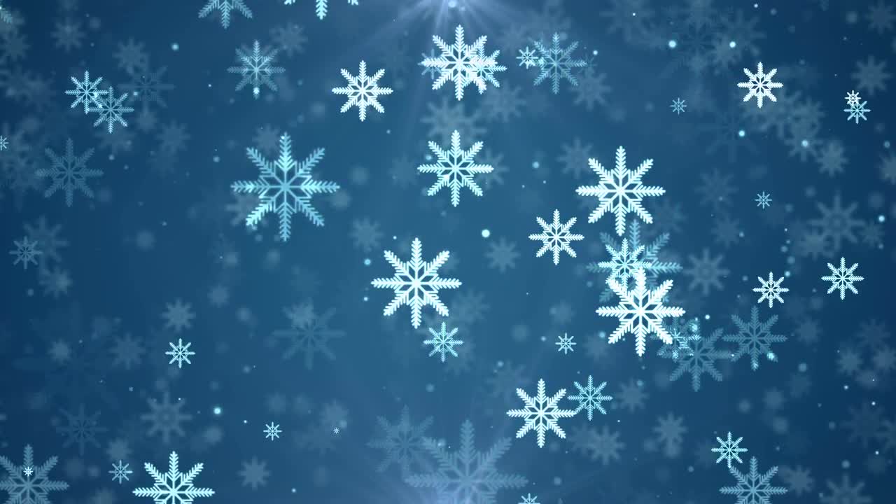 Snowflakes - Stock Motion Graphics | Motion Array