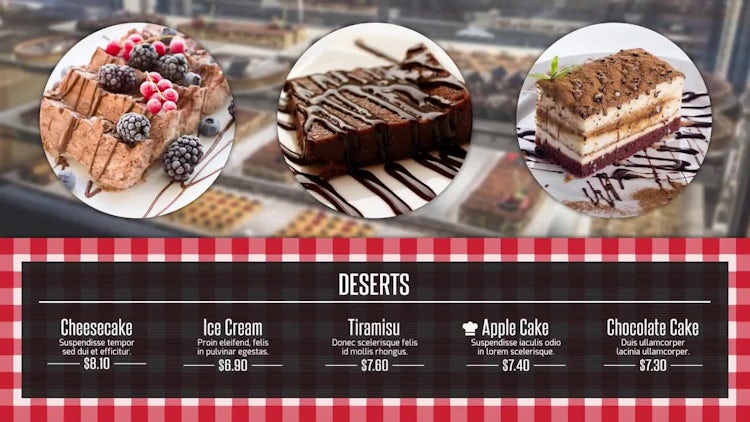 Restaurant Promo: After Effects Templates