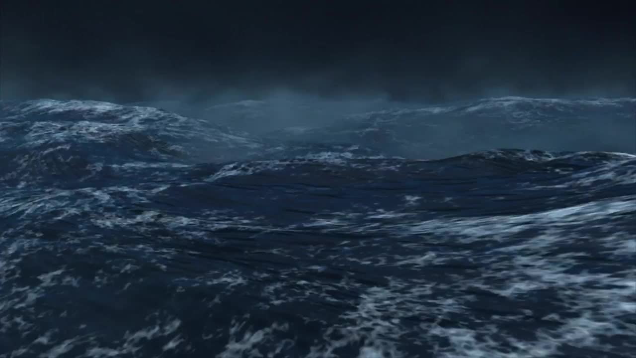 Dark Stormy Ocean - Stock Motion Graphics | Motion Array