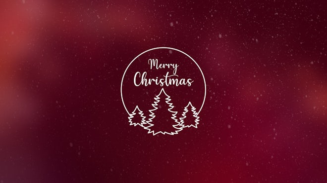 Christmas Wreath Titles Freebies template preview