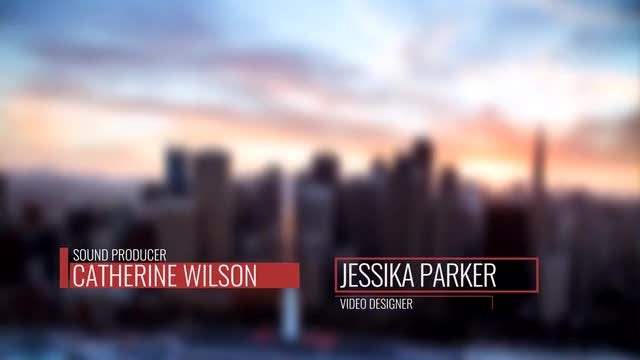 18 Lower Thirds: After Effects Templates