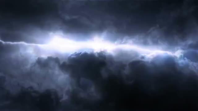 Lightning Storm: Stock Motion Graphics