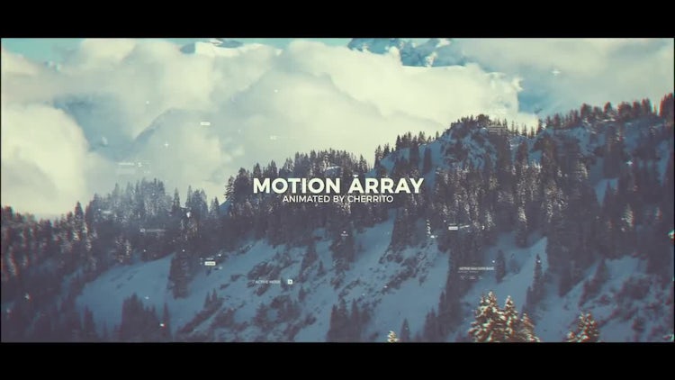 Futuristic Parallax Slideshow v.2: After Effects Templates