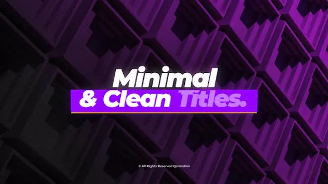 Modern Glitch Titles For Premiere Pro Motion Graphics Templates