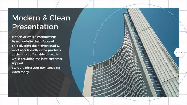 Modern & Clean Presentation: After Effects Templates