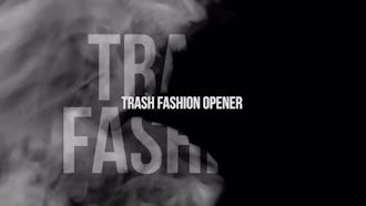 Trash Fashion Opener: Premiere Pro Templates