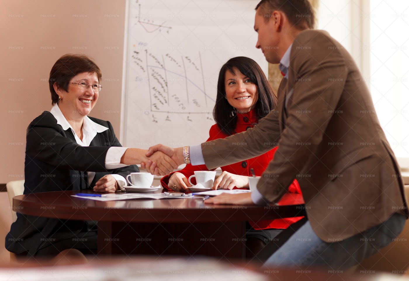Business People Shaking Hands: Stock Photos