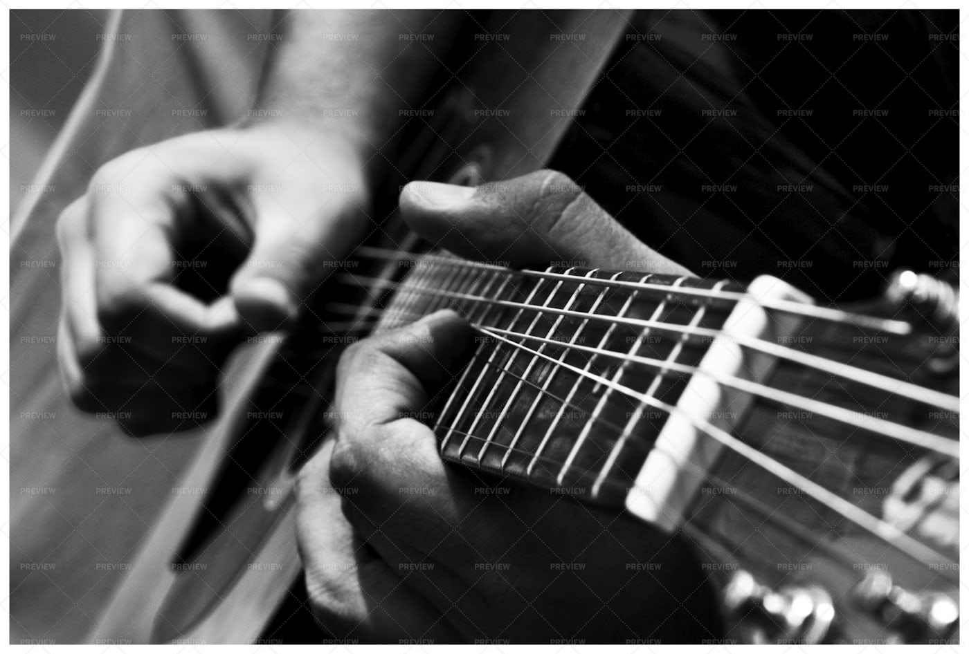 Playing Guitar Close Up Stock Photos Motion Array