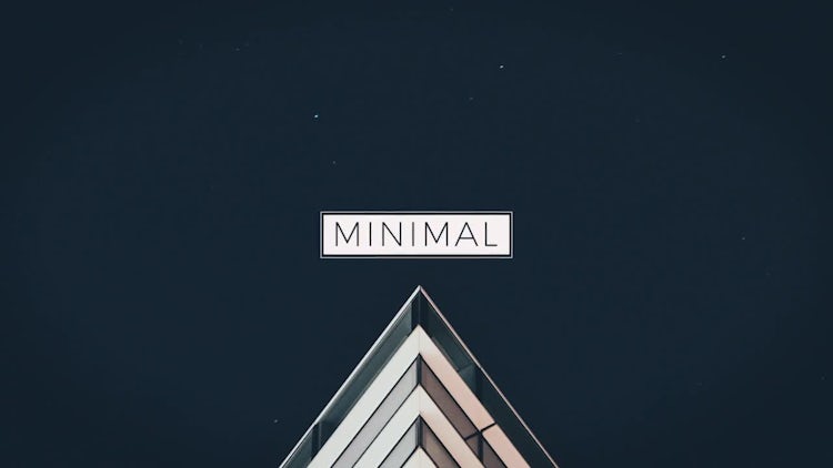 Minimal Titles: After Effects Templates