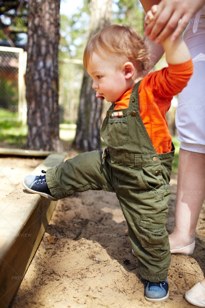 First Steps: Stock Photos