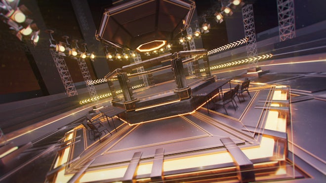 Sport Ring Octagon Logo Freebies template preview