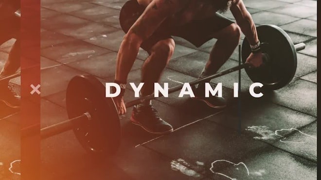 Dynamic Sport Promo Freebies template preview