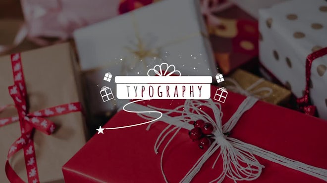 Christmas Call Out Titles Freebies template preview