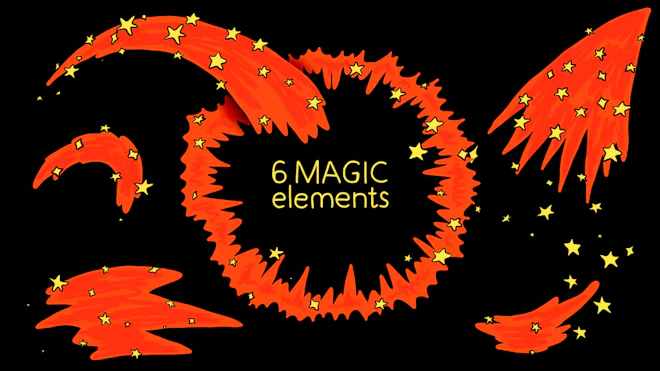 Visual Effect Red Magic Stock Motion Graphics VFX | Motion Array