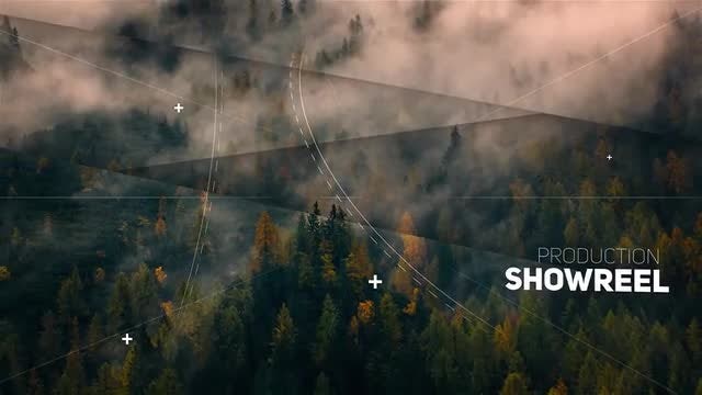 Clean Parallax Slideshow : After Effects Templates