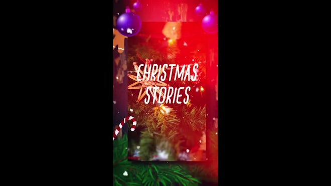 Christmas Instagram Stories Freebies template preview