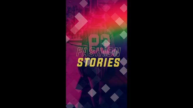 Fast Fashion Stories Freebies template preview