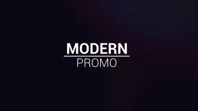 Modern Promo: After Effects Templates