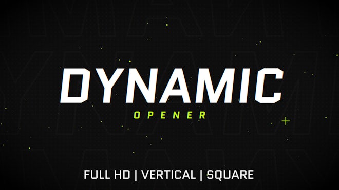 New Record - Sport Opener Freebies template preview