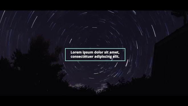 Modern Glitch Titles Freebies template preview