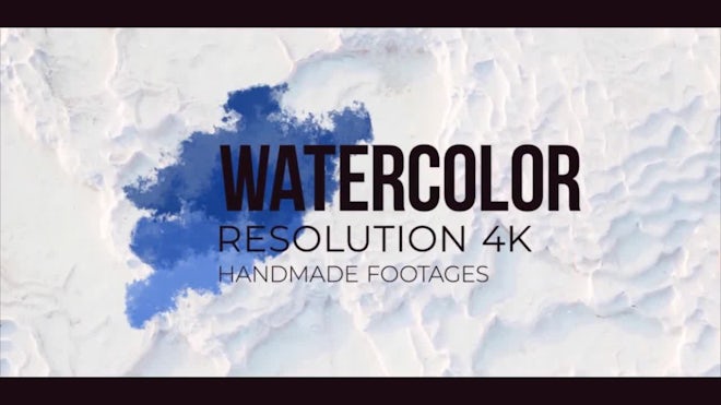 Modern Watercolor Titles Freebies template preview