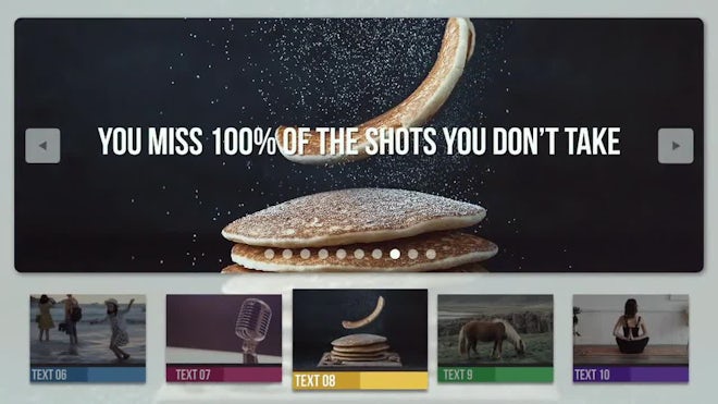 Website Slideshow Freebies template preview